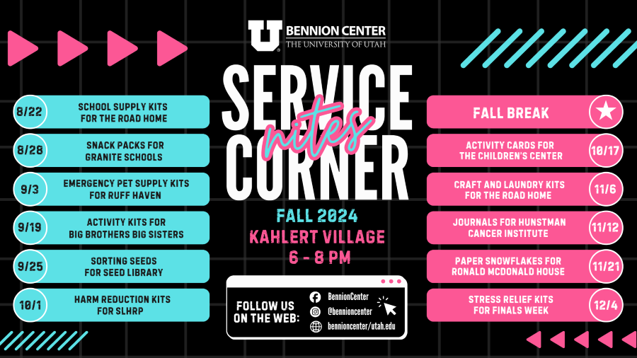 Fall Service Corner Hours 2024